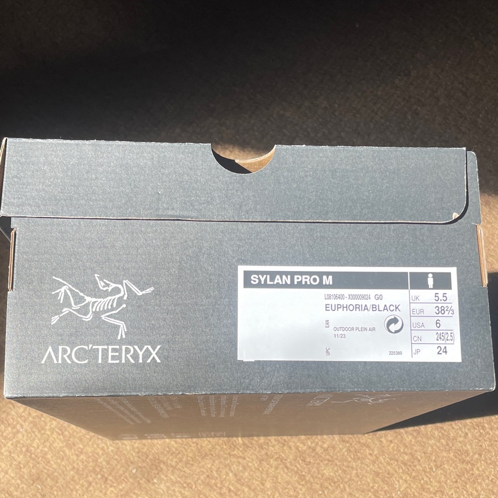 Arc'teryx Sylvan Pro M Running Shoe in Neon Yellow and Black